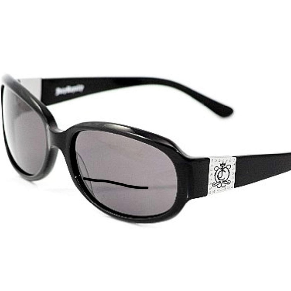 Juicy Couture Black Mary Jane Sunglasses - Used